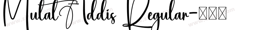 MulatAddis Regular字体转换